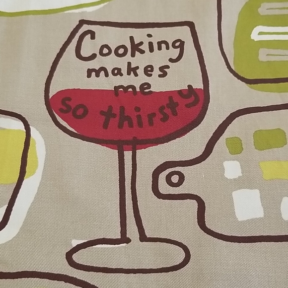 NWT Blue Q "Cooking Makes So Happy" Apron - Picture 2 of 11